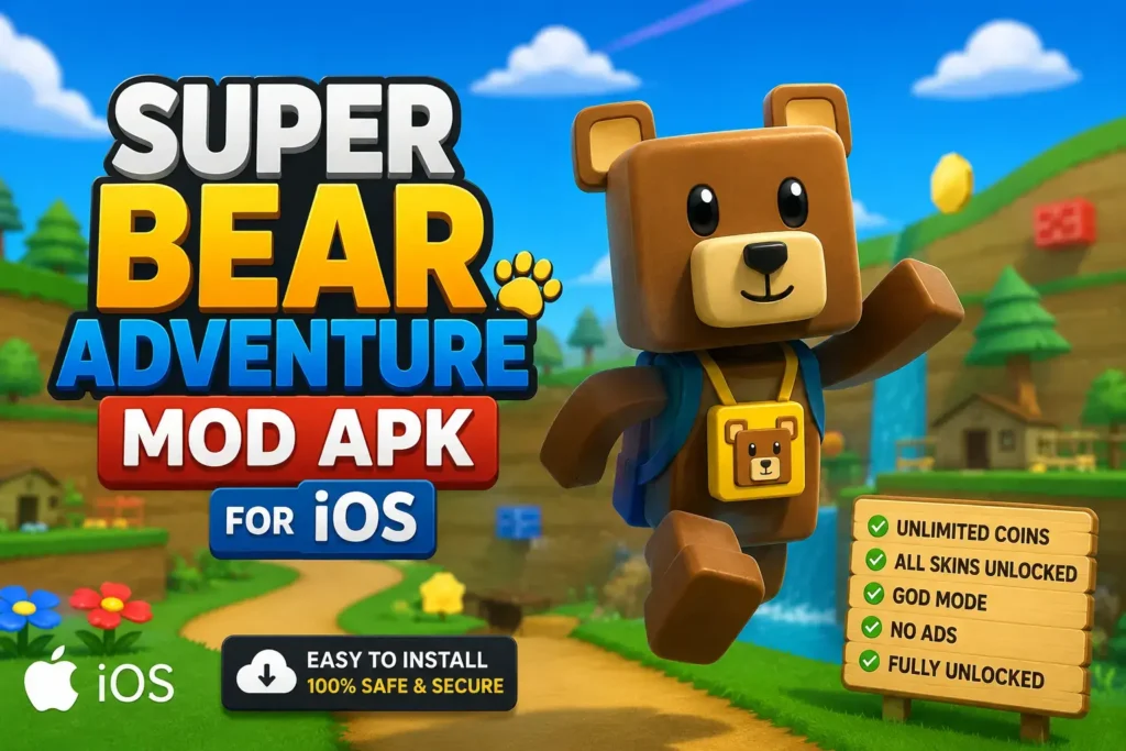 Super Bear Adventure MOD APK for iOS
